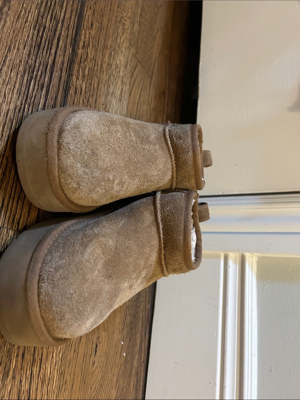 UGG Kids Chestnut Suede Booties
